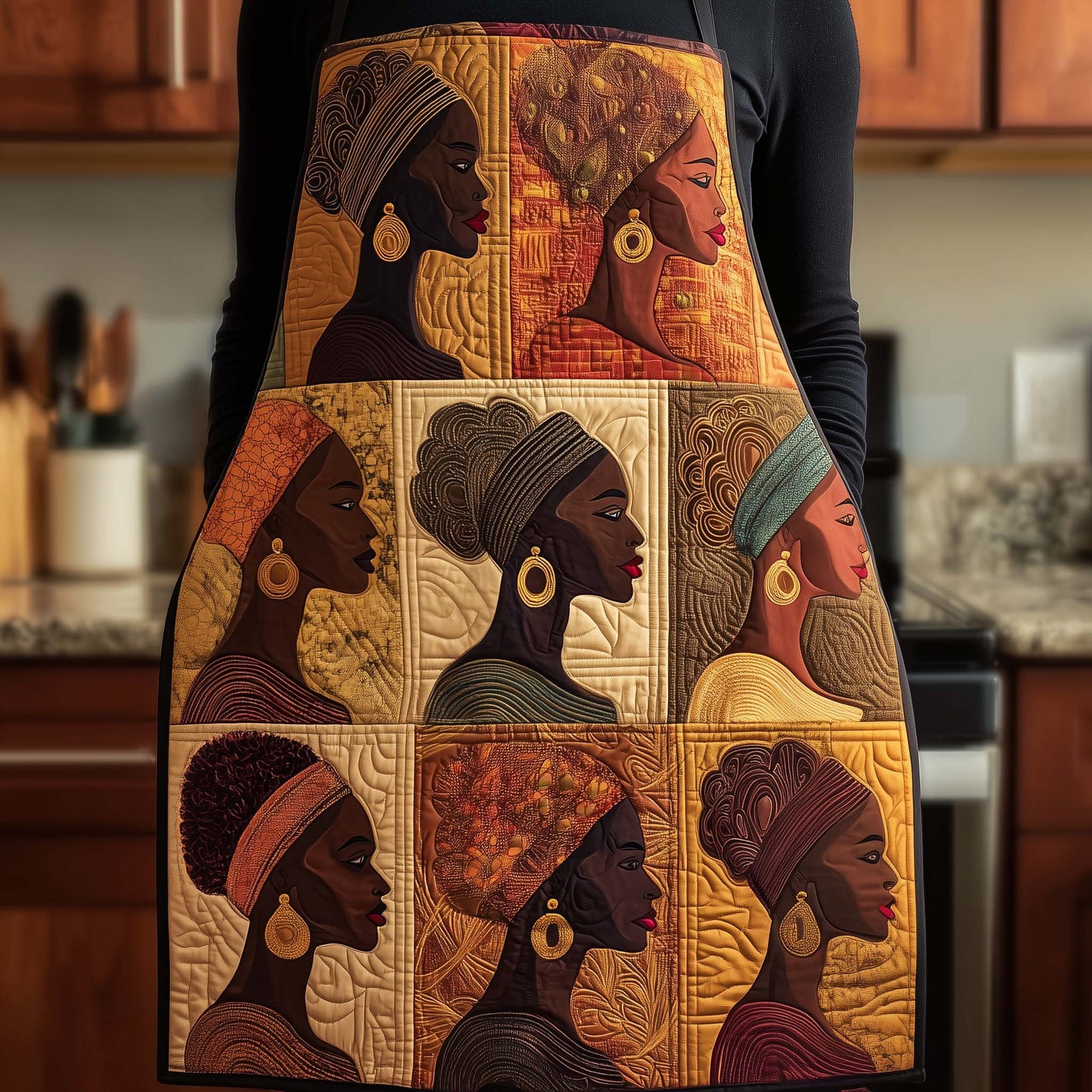 Golden Queens Quilted Apron GFTOYC1615