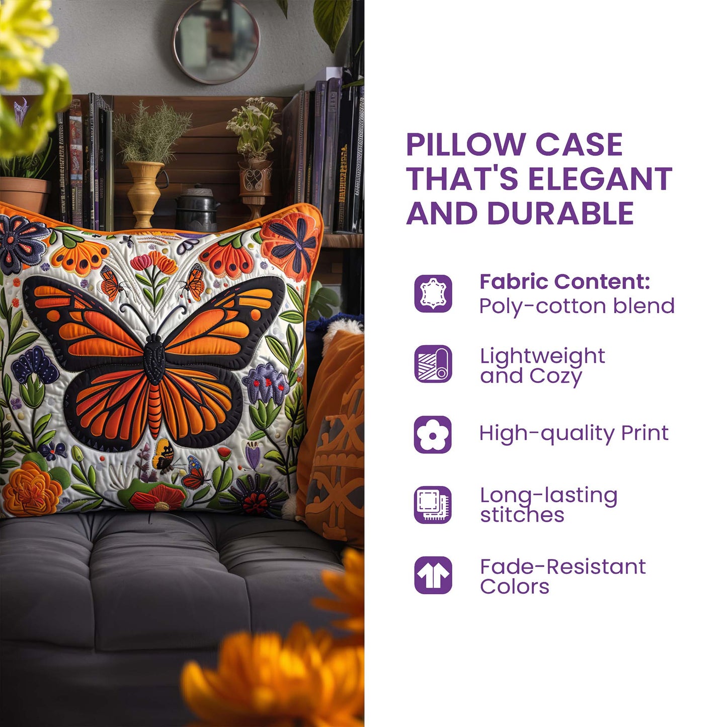 Divine Melanin Quilted Pillow Case GFTOTP8509