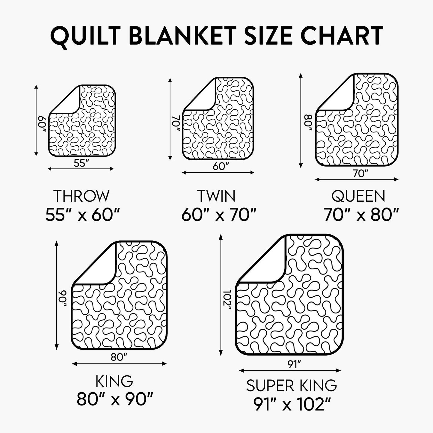 Ebony Glow Quilted Blanket GFTOTP18292