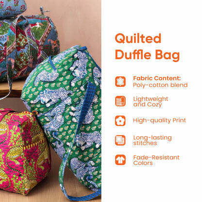 African Dream Quilted Duffle Bag GFTOMA3317