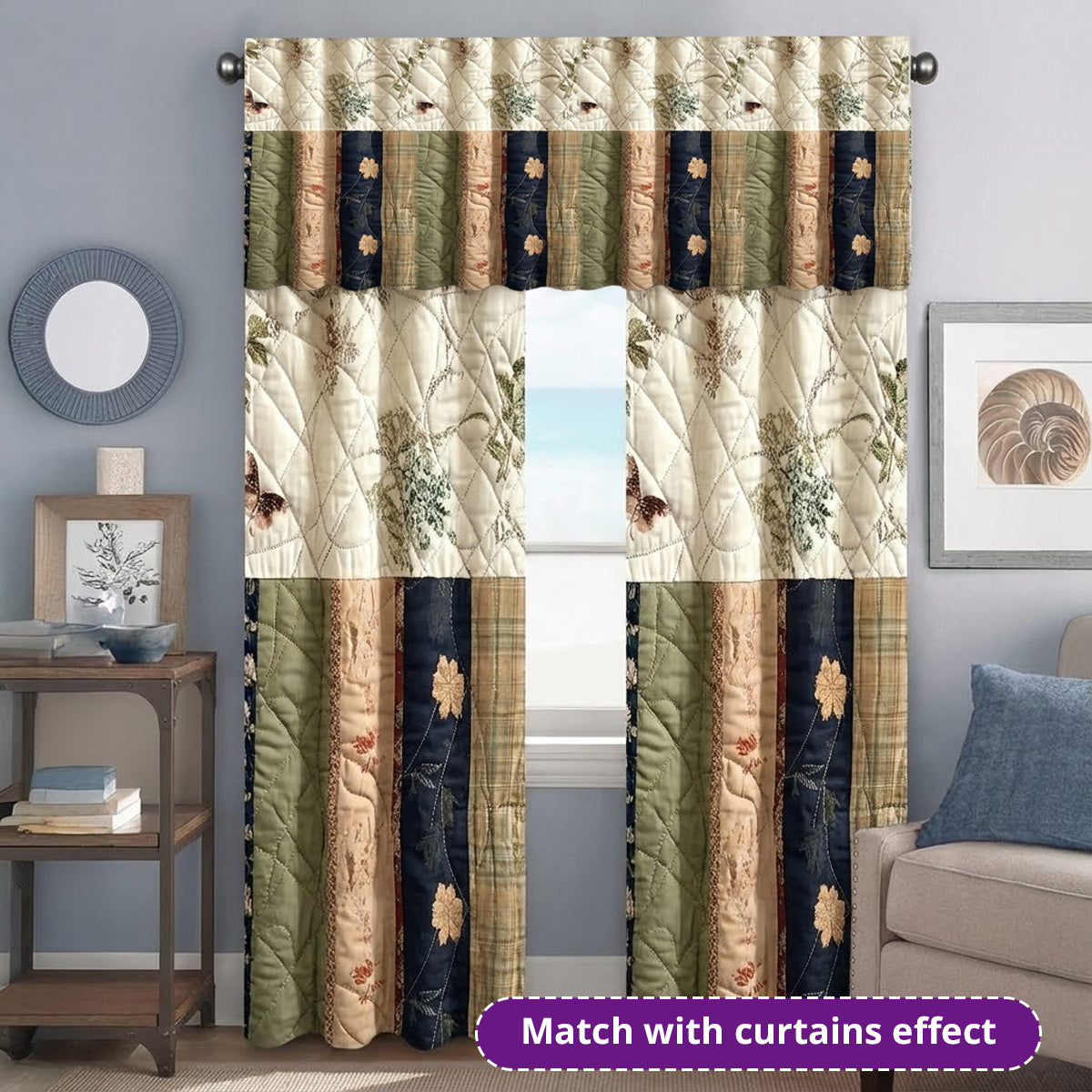 African Dream Quilted Valance GFTOMA8781