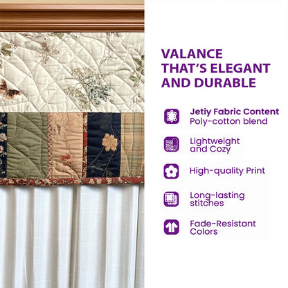 African Dream Quilted Valance GFTOMA8778