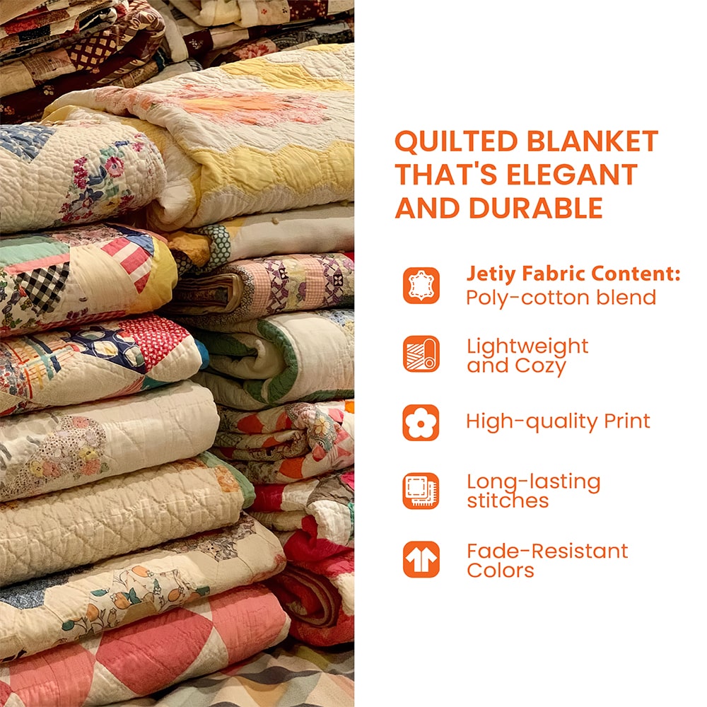 Africa Bookshelf Quilted Blanket GFTOTL4344