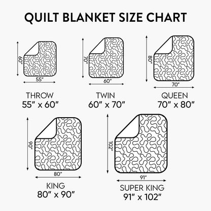 Radiant Pride Quilted Blanket GFTONL619