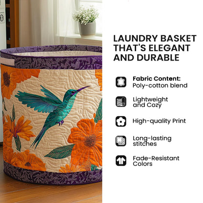 Savanna Soul Quilted Laundry Basket GFTOQM4161