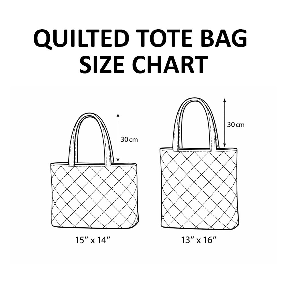 Golden Queen Quilted Tote Bag GFTONT6136
