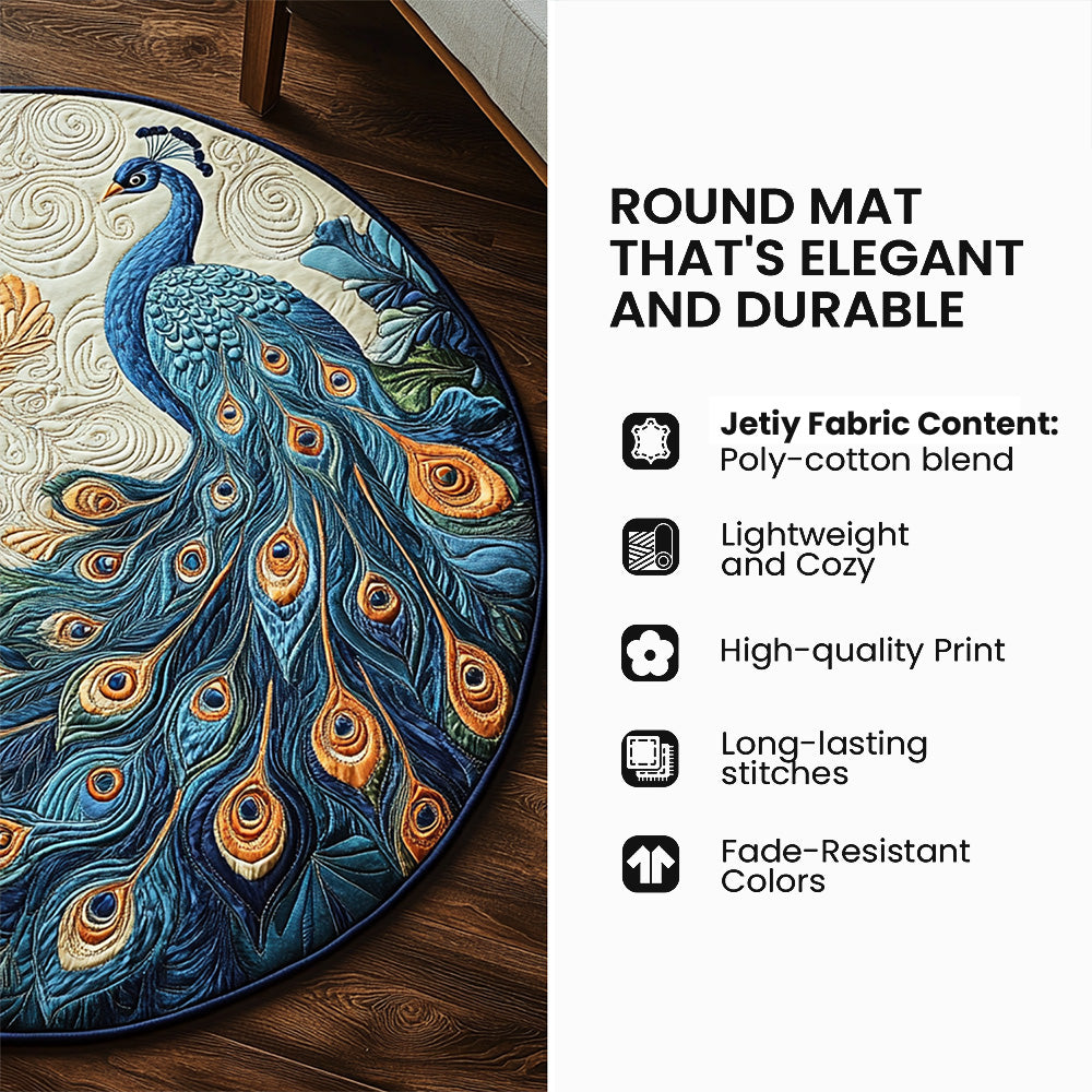 Pride Juneteenth Quilted Round Mat GFTOQM4494