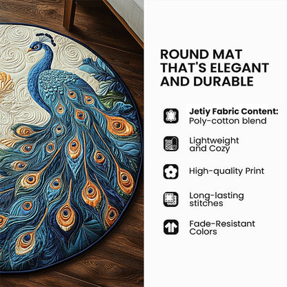 Pride Juneteenth Quilted Round Mat GFTOQM4494