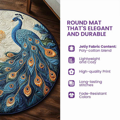 Melanin Queen Quilted Round Mat GFTOMA9590