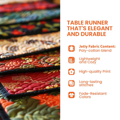 Juneteenth Sunset Unity Quilted Table Runner GFTOHD6965