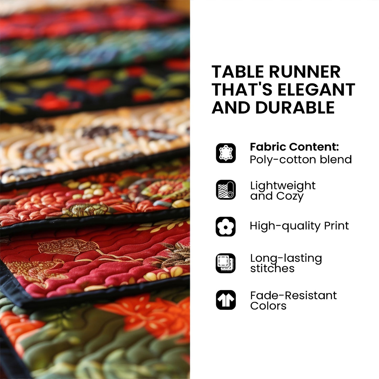 Melanin Queens Quilted Table Runner GFTOTG3948