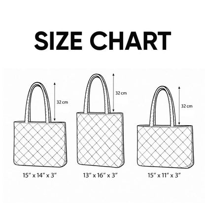 Golden Queen Quilted Tote Bag QTCUZ GFTOMA10582